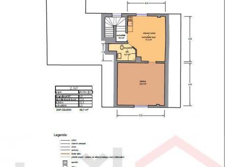 Plánek Pyšely 2.NP.JPG | Prodej - dům/vila, 129 m²