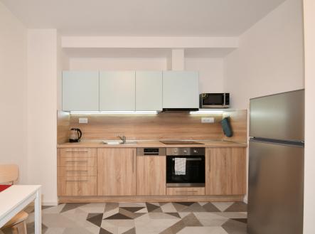 Kuchyňská linka. | Prodej bytu, 1+kk, 31 m²