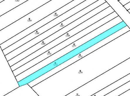 katastrální mapa 1272 | Prodej - pozemek pro bydlení, 997 m²