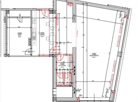  -  | Pronájem - komerční objekt, obchodní centrum, 136 m²