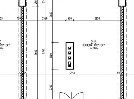  -  | Pronájem - komerční objekt, obchodní centrum, 36 m²