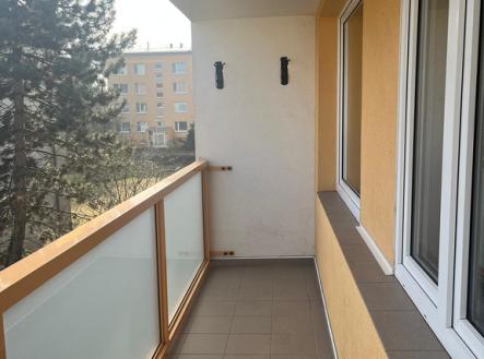 balkon | Pronájem bytu, 3+kk, 74 m²