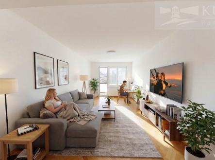 Pronájem bytu, 2+1, 60 m²