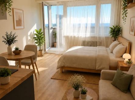 4a.jpg | Pronájem bytu, 1+kk, 28 m²