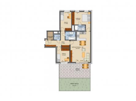 . | Prodej bytu, 4+kk, 102 m²