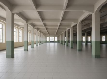 Výrobní hala - prázdná.jpg | Prodej - výrobní prostor, 5 261 m²