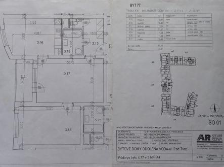 . | Prodej bytu, 3+kk, 73 m²
