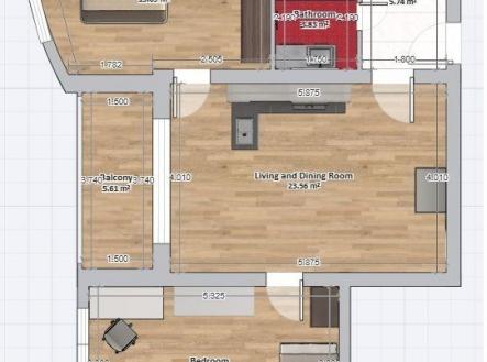 . | Prodej bytu, 3+kk, 73 m²