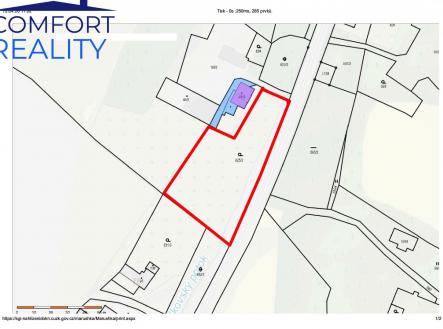 Katastrální mapka.jpg | Prodej - pozemek pro bydlení, 2 950 m²