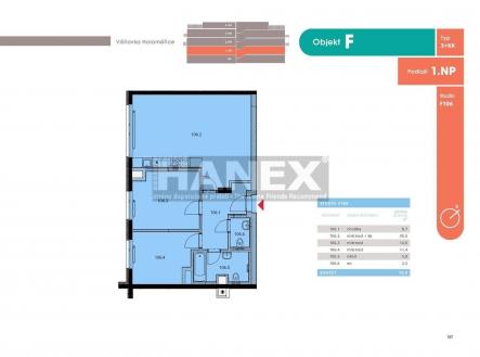 . | Prodej bytu, 3+kk, 80 m²