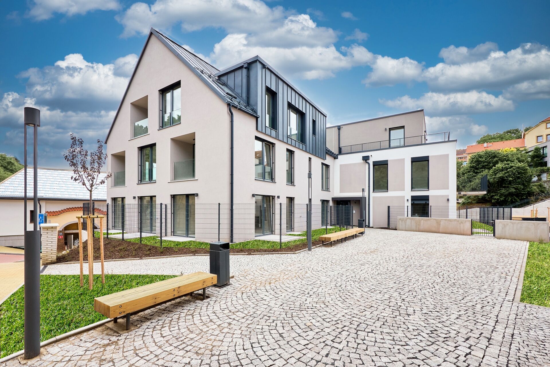 Byt 1+kk s lodžií l A.1.07 l Lysolajský dvůr (Praha 6 - Lysolaje)