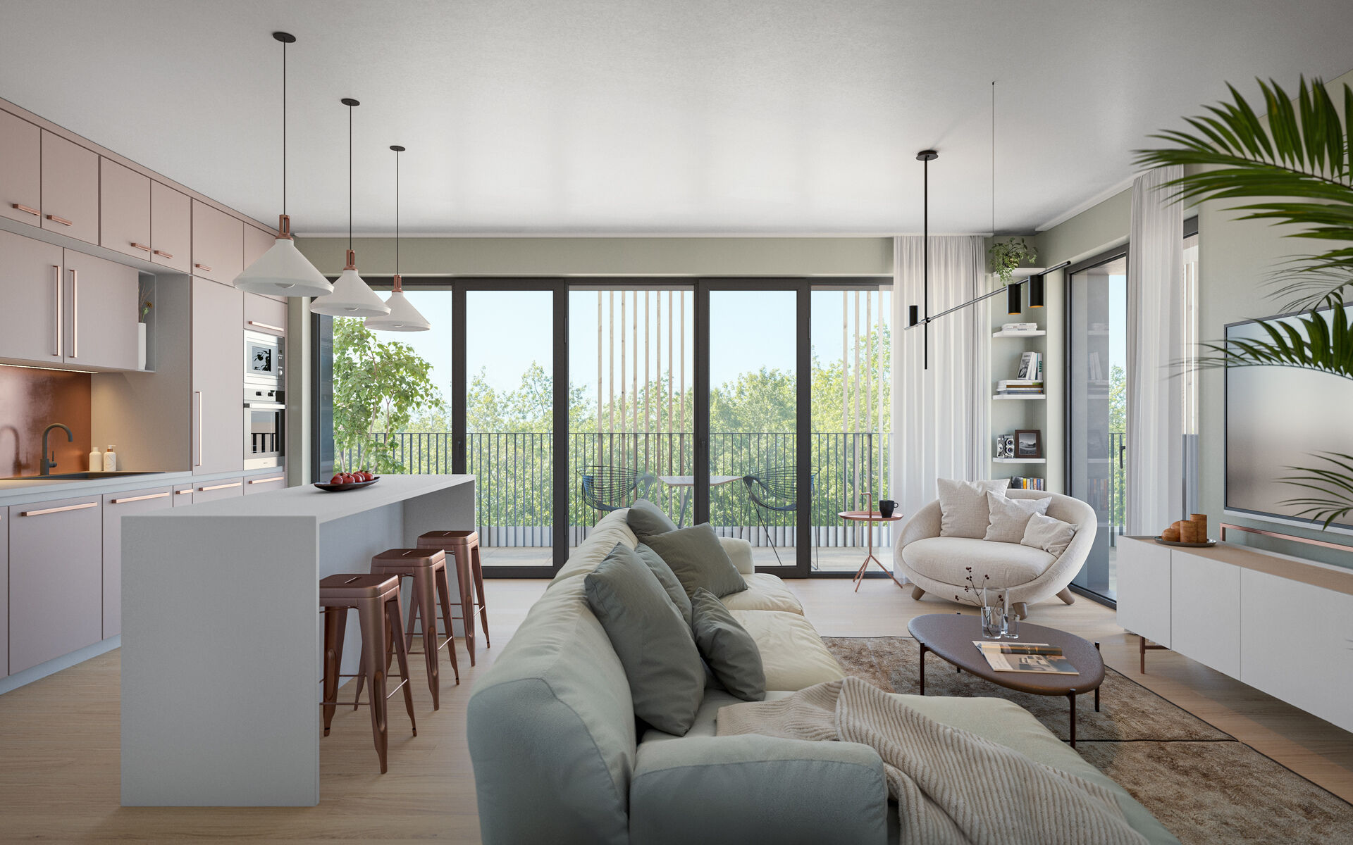 Byt 2+kk l B 09 6.06 l Stromovka Kladno (Kladno)