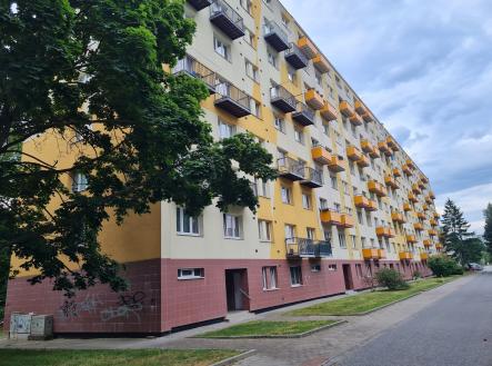1 pohled na dům | Pronájem bytu, 1+kk, 27 m²