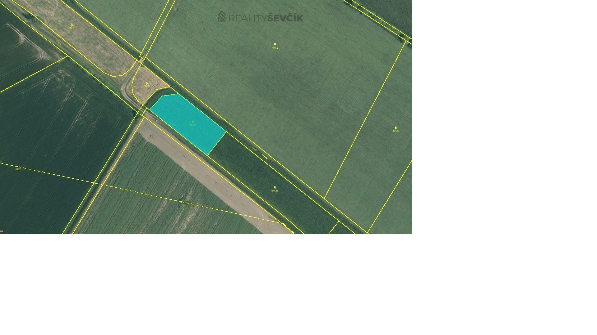Prodej zemědělské půdy v k.ú. Borkovice okres Tábor