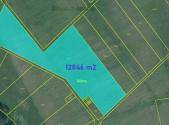 Prodej - pozemek, zemědělská půda, 12 846 m²