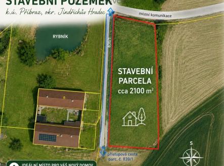 Prodej - pozemek pro bydlení, 2 100 m²
