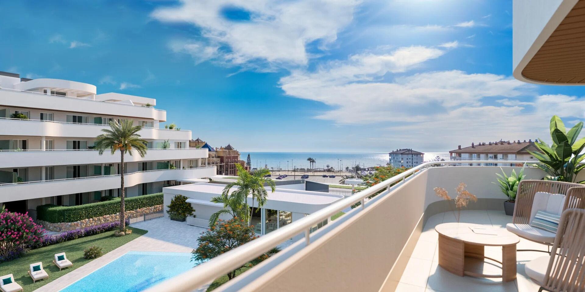 Moderní apartmán 3+kk s terasou a garážovým stáním – Torrox Costa, Costa del Sol