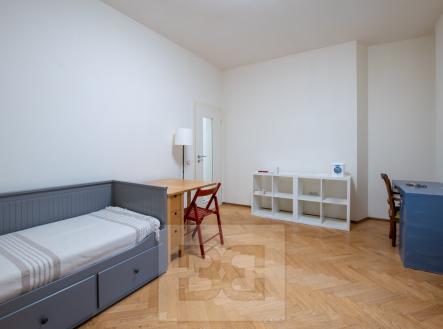 Ložnice | Pronájem bytu, 1+1, 27 m²