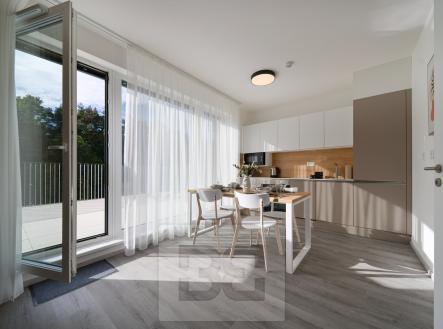 Krumlov_Vltav°n2_003 | Pronájem bytu, 1+kk, 37 m²