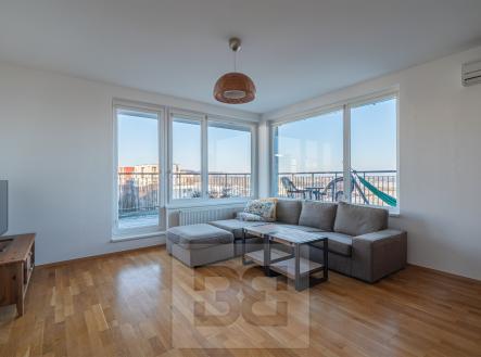 Obývací pokoj | Pronájem bytu, 3+kk, 130 m²