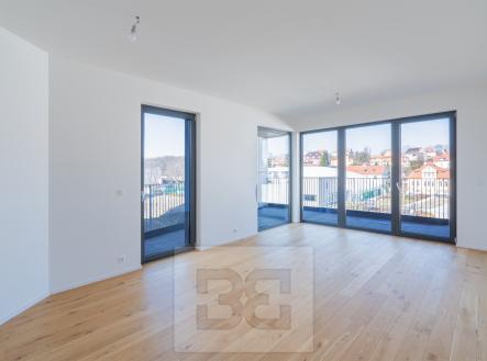 Obývací pokoj | Prodej bytu, 2+kk, 66 m²