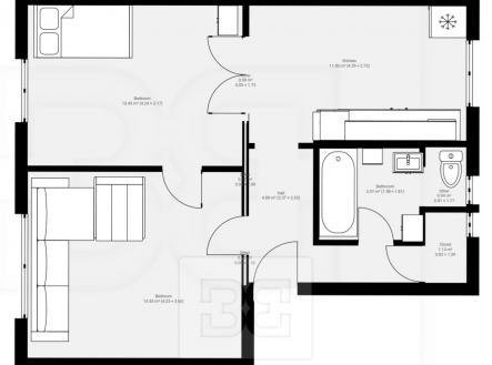 IMG_6926 | Pronájem bytu, 2+1, 55 m²