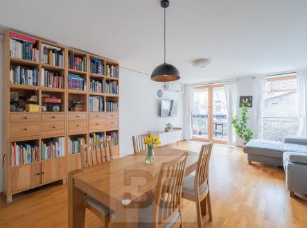 Obývací pokoj s kuchyní | Prodej bytu, 3+kk, 70 m²