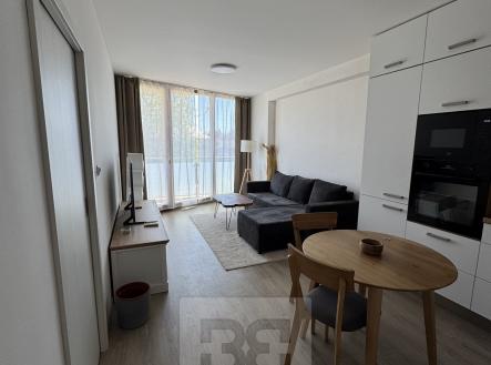Obývací pokoj 2 | Pronájem bytu, 2+kk, 52 m²