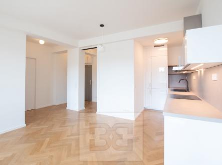 Obývací pokoj | Pronájem bytu, 3+kk, 70 m²