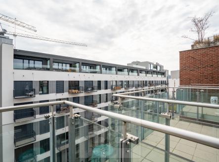 Balkon | Pronájem bytu, 3+kk, 110 m²