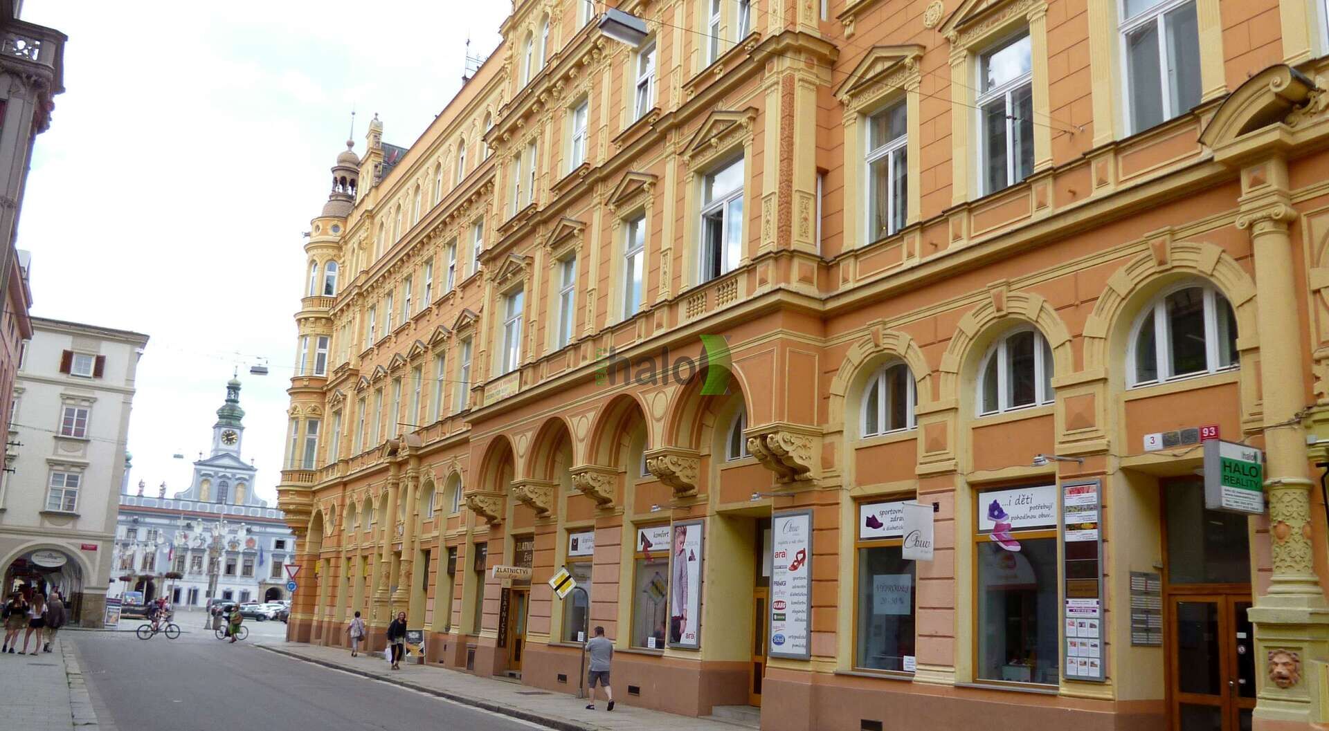 Pronájem kanceláře, České Budějovice, Karla IV. v historickém centru