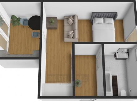 foto: 4 | Prodej bytu, 2+kk, 55 m²