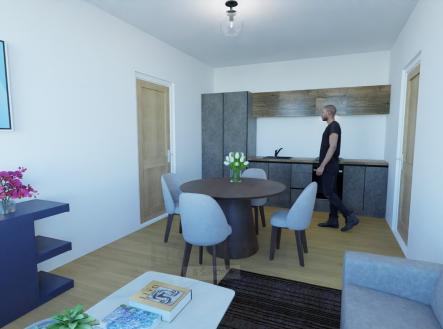 Prodej bytu, 3+kk, 55 m² obrázek