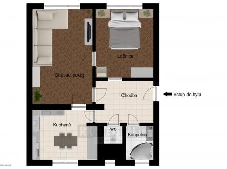 foto: 4 | Pronájem bytu, 2+1, 61 m²