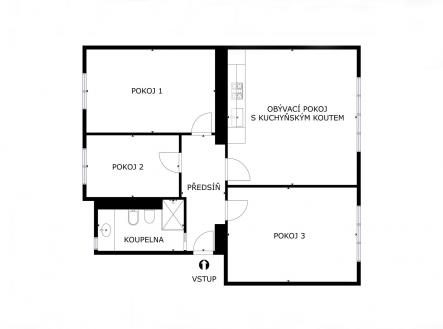 fotografie | Prodej bytu, 4+kk, 100 m²