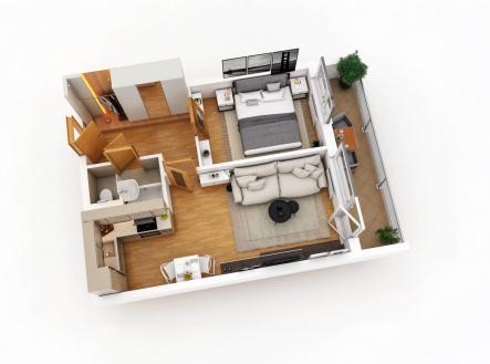 fotografie | Prodej bytu, 2+kk, 43 m²