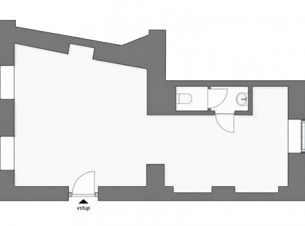 fotografie | Pronájem - obchodní prostor, 40 m²