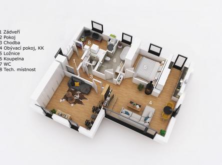 plan 3D.jpg | Prodej - dům/vila, 104 m²