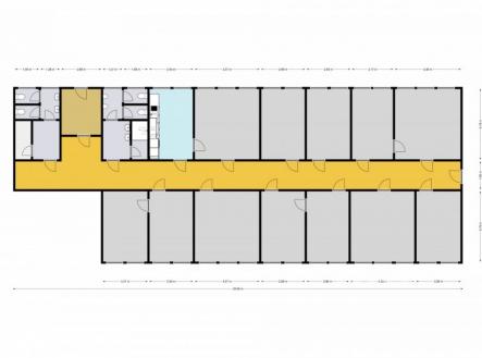 Pronájem - kanceláře, 28 m²