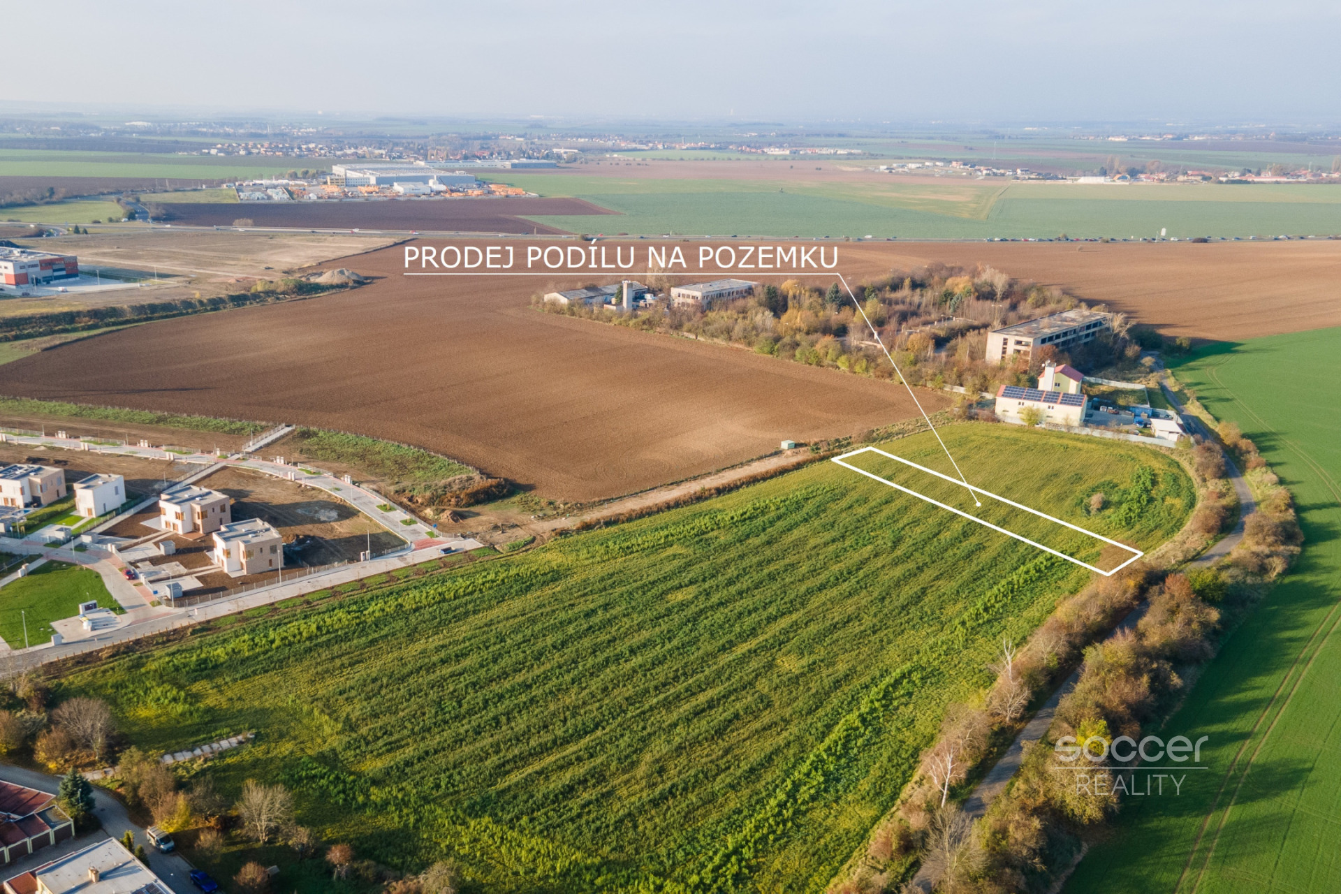 Investiční záměr - prodej podílu na pozemku, Horní Počernice, Praha