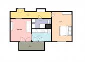 Pronájem bytu, 2+1, 50 m²