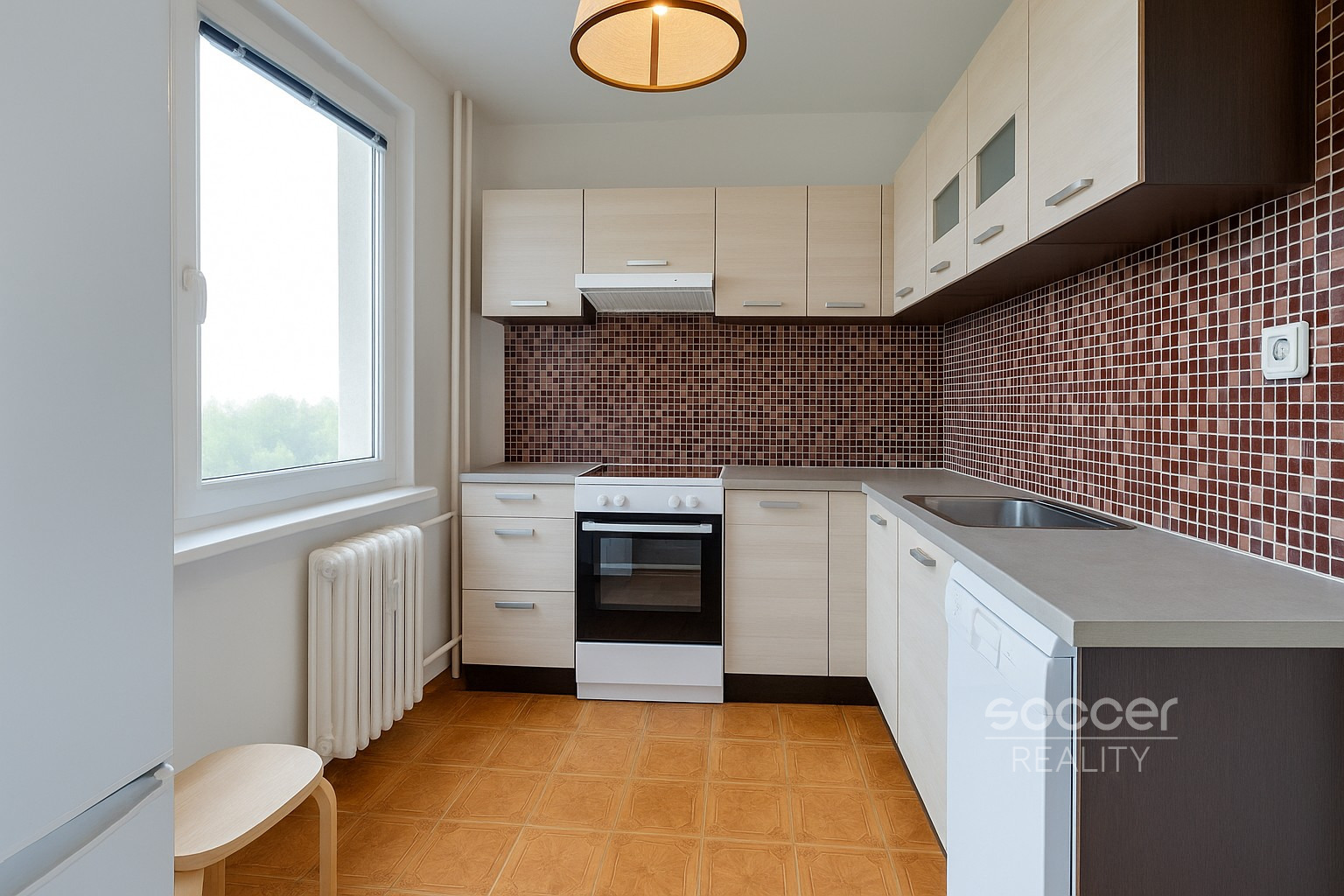 Prodej bytu 3+1 (původně 2+1), 63,7 m² včetně komory + 6,3 m² lodžie, Praha 4, Braník, ul. Údolní