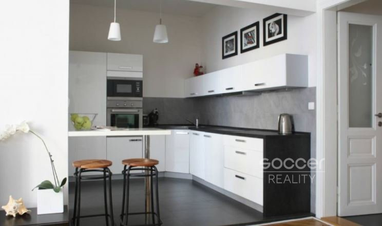 Pronájem krásného bytu 3+kk, 80 m2, Praha 3 - Žižkov, ul. Kubelíkova.