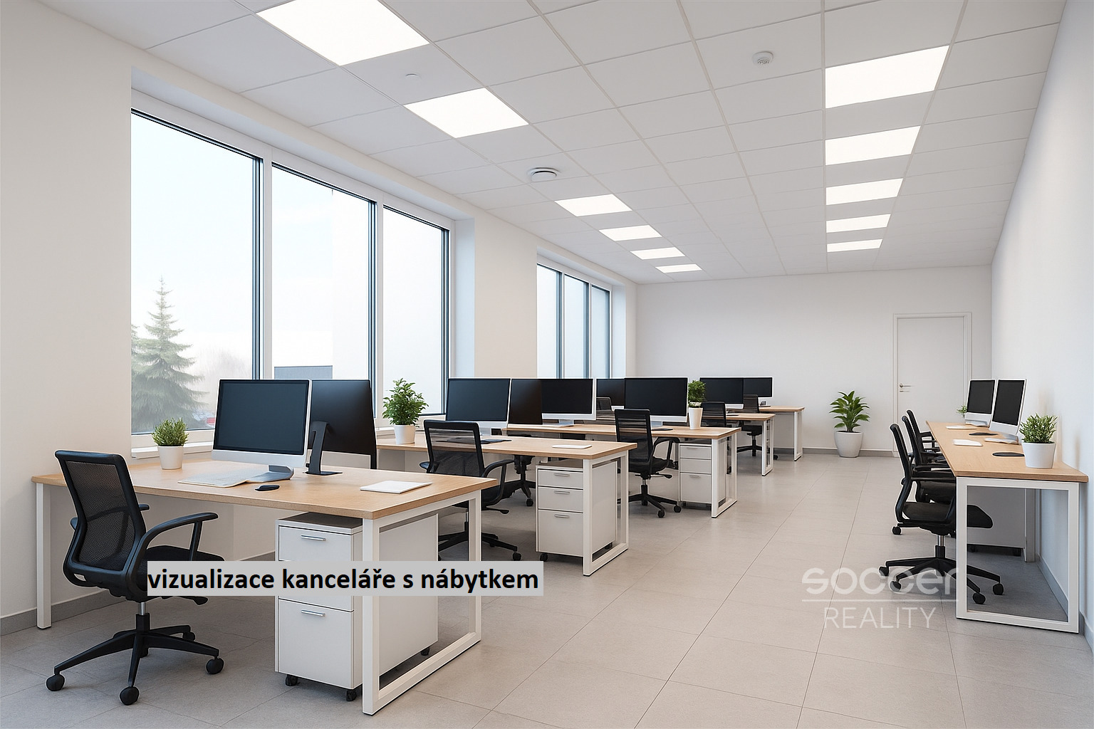 Obchodní prostory 250,1 m2, ulice Sokolovská, Praha 9 - Libeň