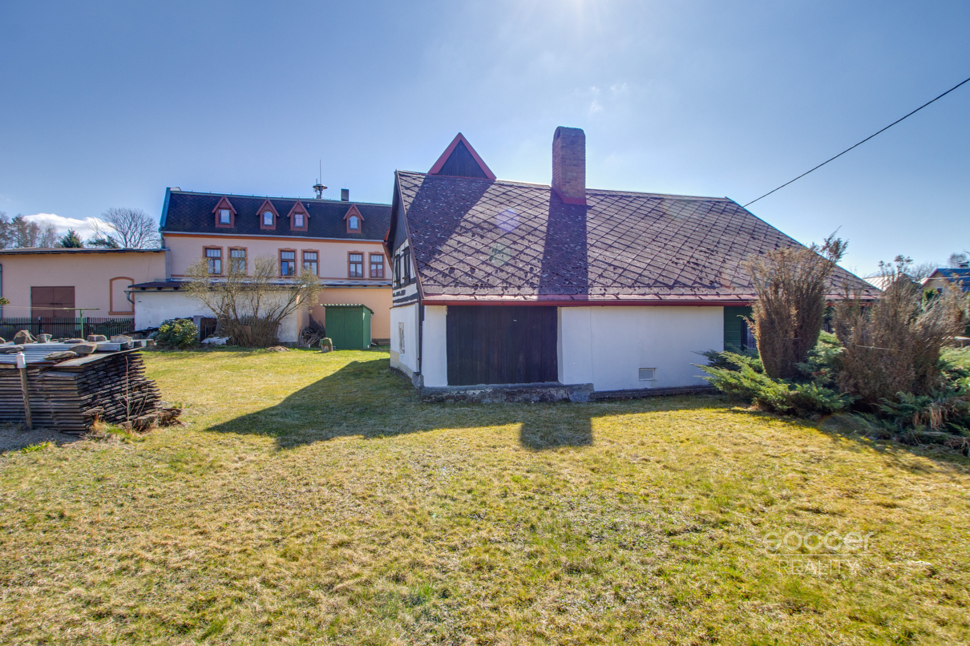 Prodej chalupy 3+kk, 145,3 m², stojící na pozemku o velikosti 739m2, obec Mařenice, okres Česká Lípa