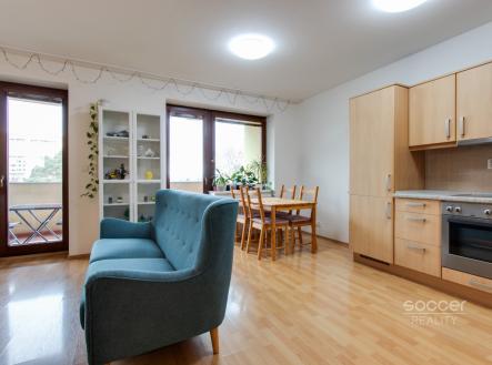 Pronájem bytu, 1+kk, 59 m²