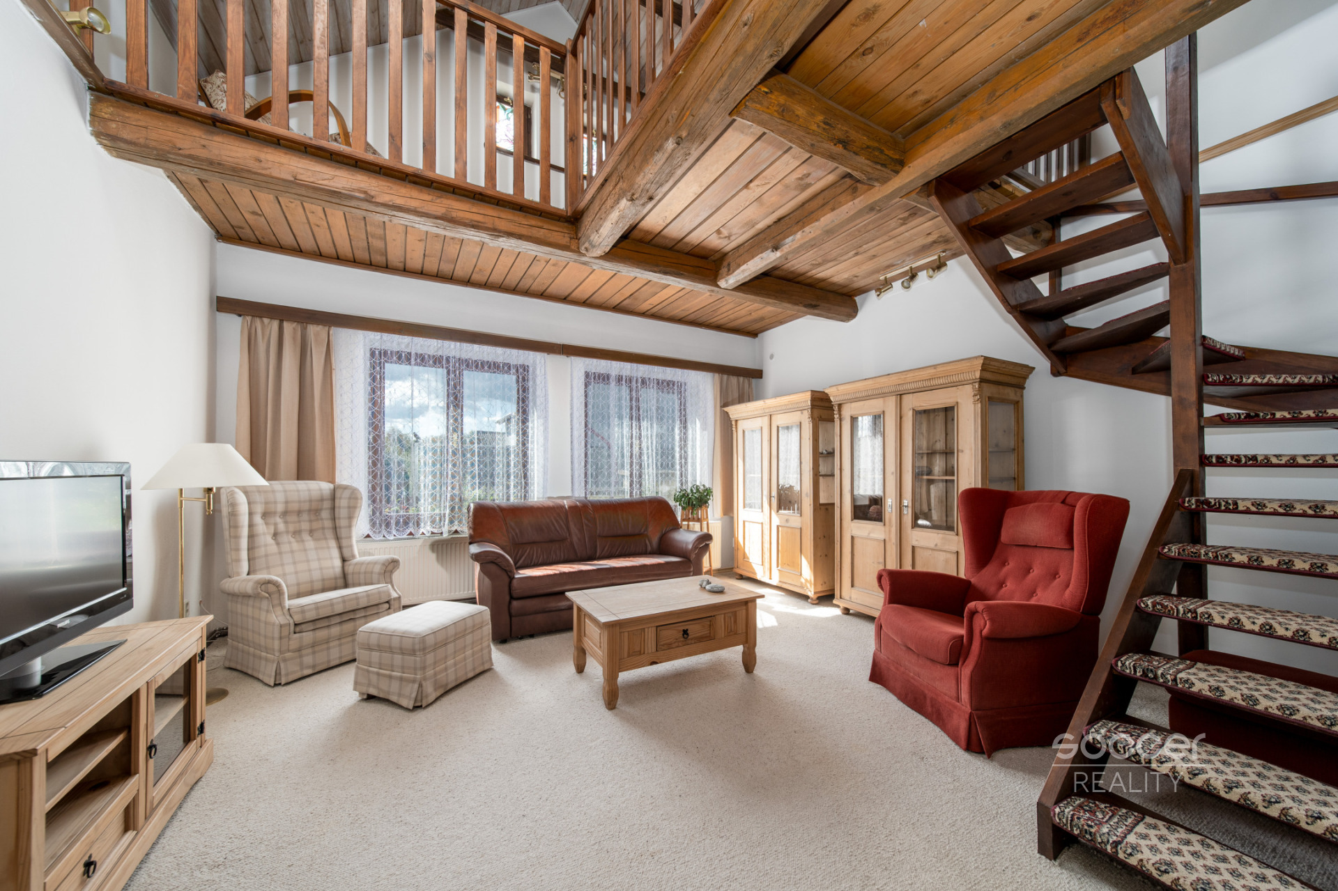 Malebný venkovský dům se zahradou blízko Českého ráje.