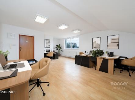 Pronájem - kanceláře, 30 m²
