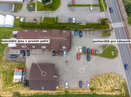 Pronájem - kanceláře, 30 m²