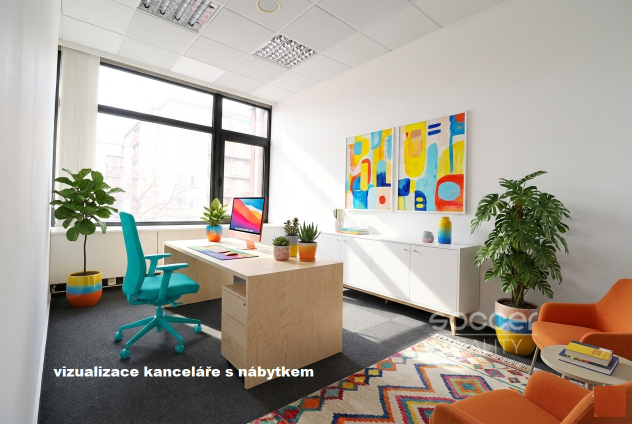 Pronájem kanceláře 17,19 m2 ulice Sokolovská